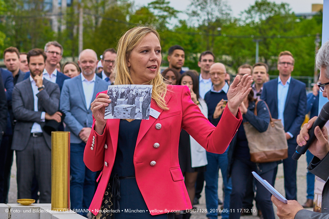 11. Mai 2017 - Grundsteinlegung für die LOGE und dem Kulturquadrat in Neuperlach